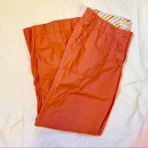 J Crew City Fit Roll Up Classic Twill Chino Pants